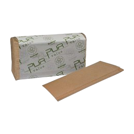 Single folder brown paper towels